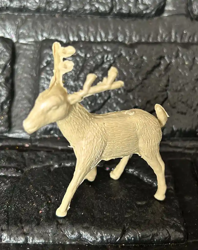 Animales Maqueta / Pesebre Reno Piel