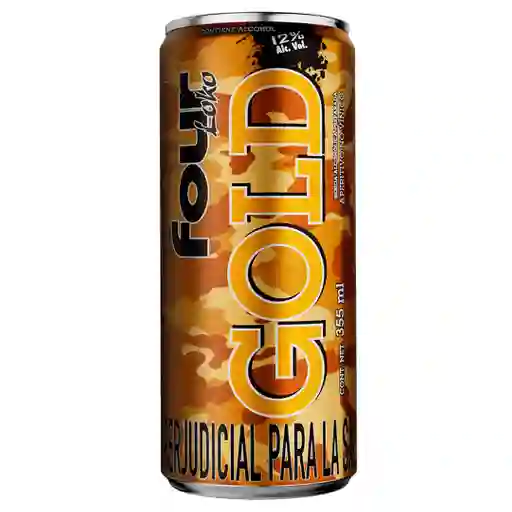 Four Loko Bebida Alcohólica Gold 355ml