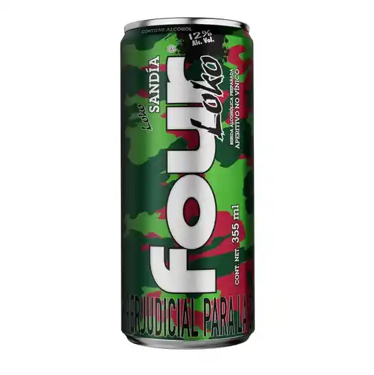 Four Loko Bebida Alcohólica Preparada Sandia 355ml