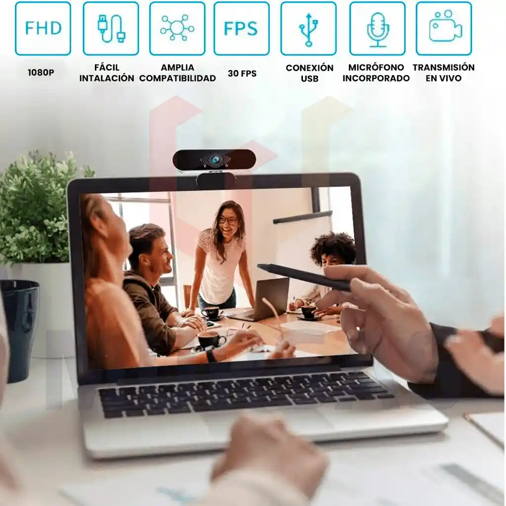 Cámara Web 1080 P Full Hd Para Pc Juegos De Pc Conferencia
