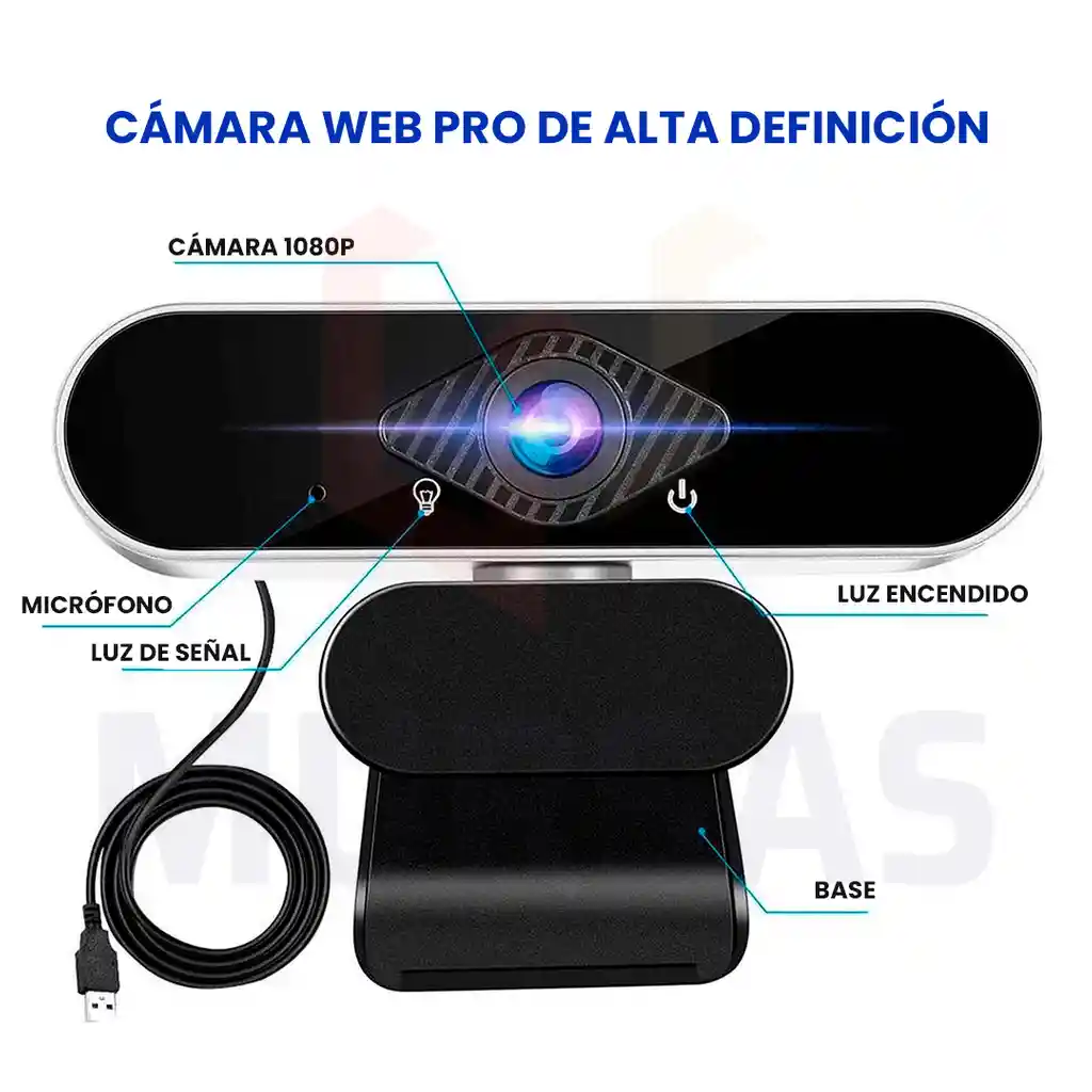 Cámara Web 1080 P Full Hd Para Pc Juegos De Pc Conferencia