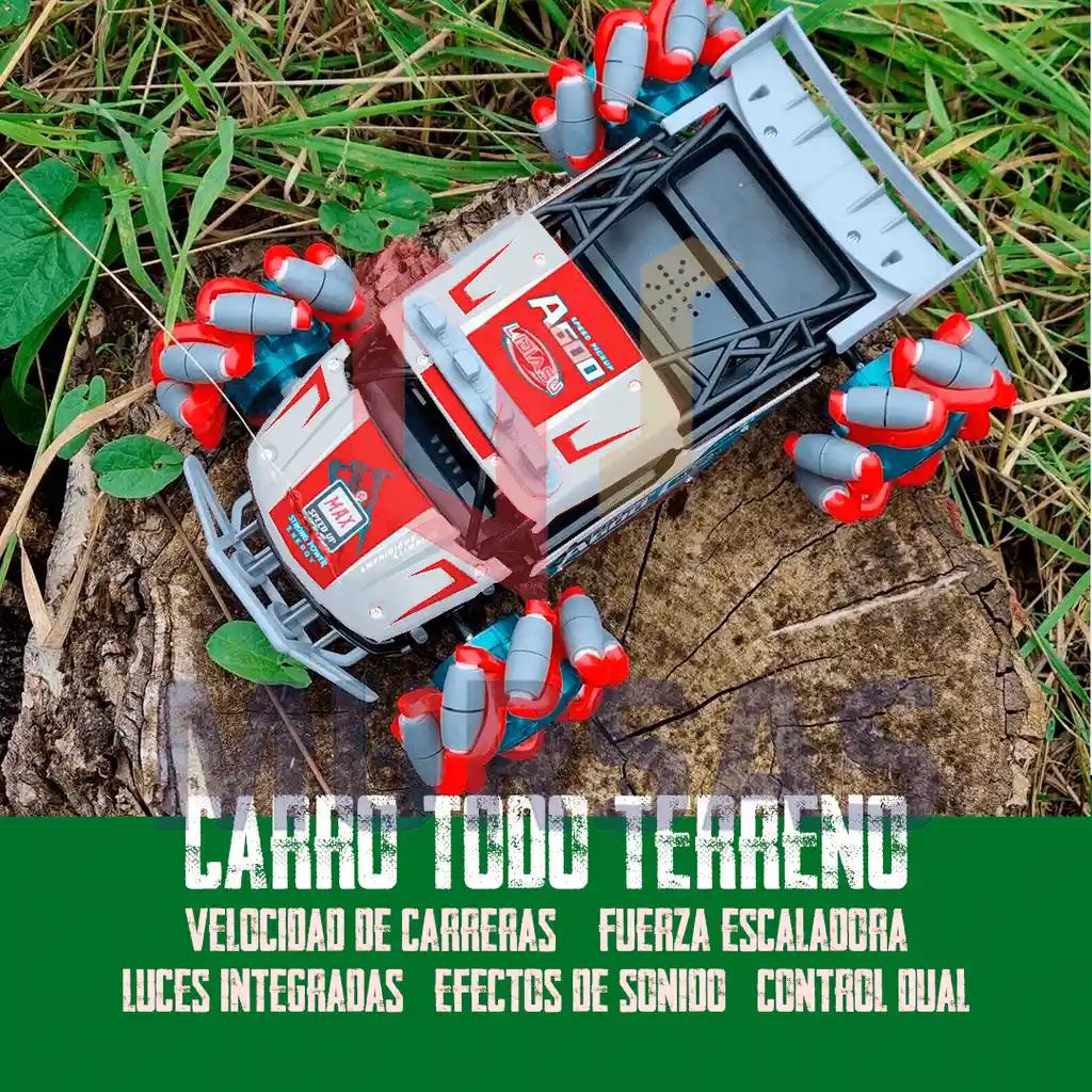Carro Control Remoto Camioneta Todoterreno Control Dual