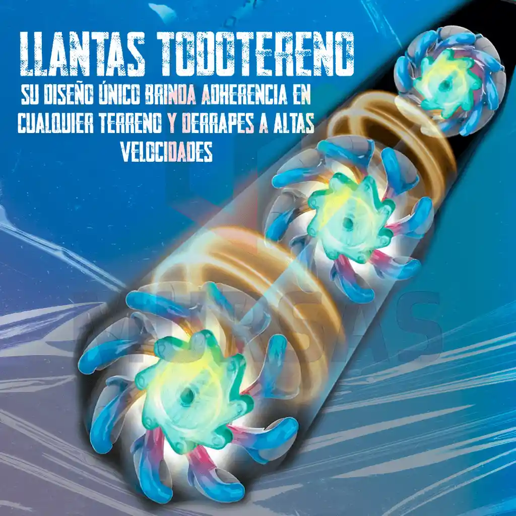 Carro Control Remoto Camioneta Todoterreno Control Dual