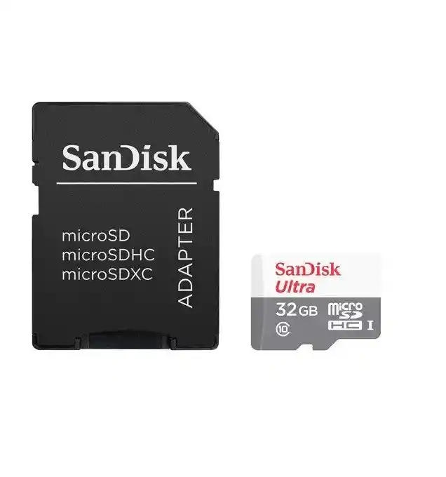 Tarjeta Memoria Microsd 32gb Sandisk Original Clase 10 Adaptador Sd