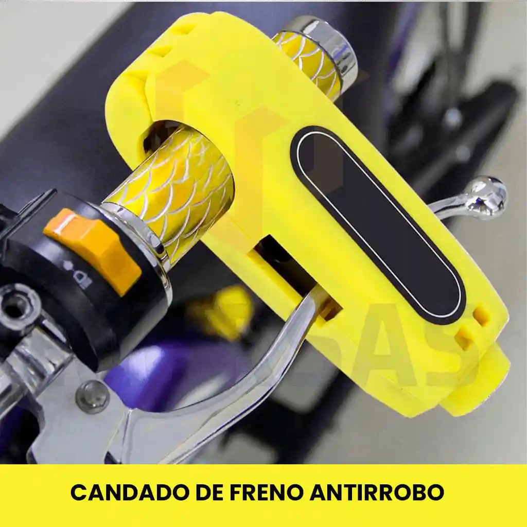 Candado Motocicleta Bloqueo Impermeable Seguridad 24/7