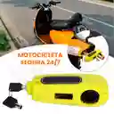 Candado Para Moto Manubrio Acero Seguridad Anti Robo 2llaves