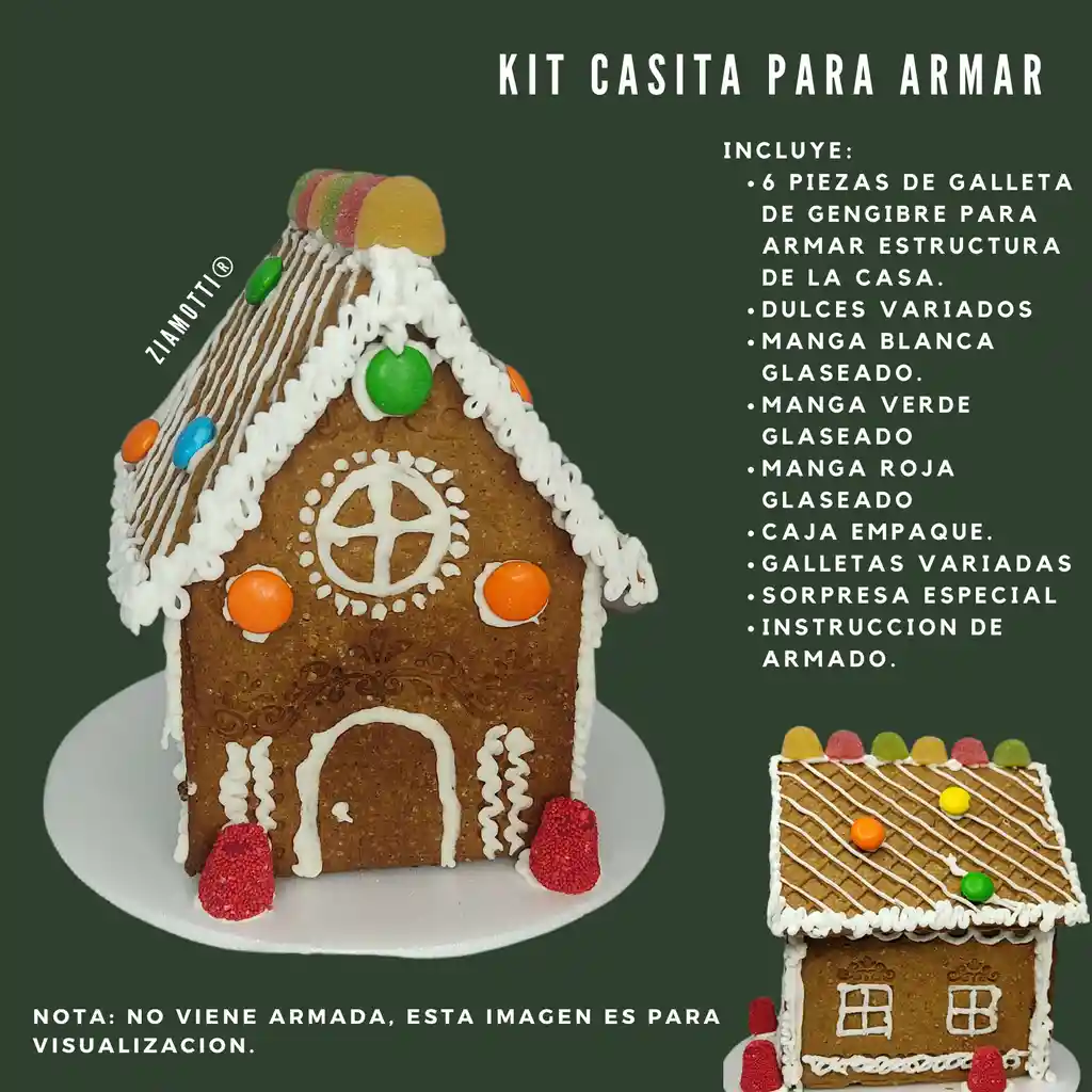 Kit Casita De Jengibre (ginger House)