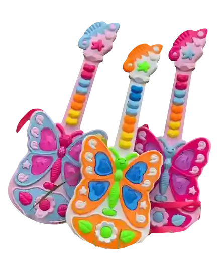 Juguete Guitarra Para Bebe Con Luz Y Sonido