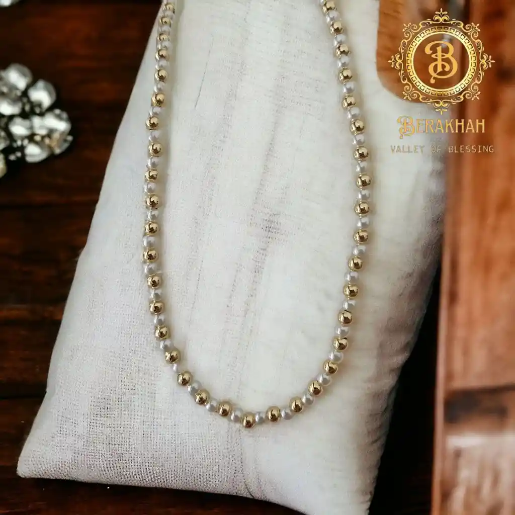 Collar Perlas De Valor Y Confianza