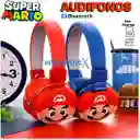Diadema Inalámbrica Super Mario Bros /audífonos Bluetooth Super Mario Bros