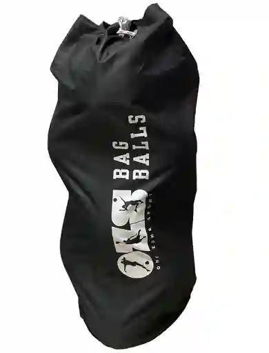 Tula Balonera Ozs 20 Balones Aproximadamente Poliester Lona Negra