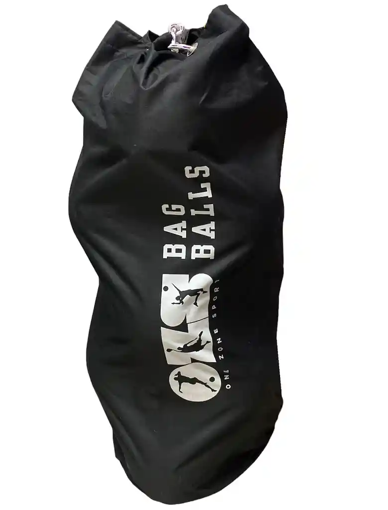 Tula Balonera Ozs 20 Balones Aproximadamente Poliester Lona Negra