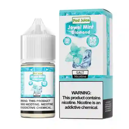Esencia Sal De Nicotina Pod Juice 55mg ( Jewel Mint Diamond)