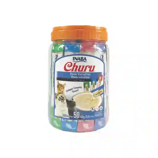 Snack Cremoso Bombonera Para Gato Inaba Churu Sop Tuna Varietes