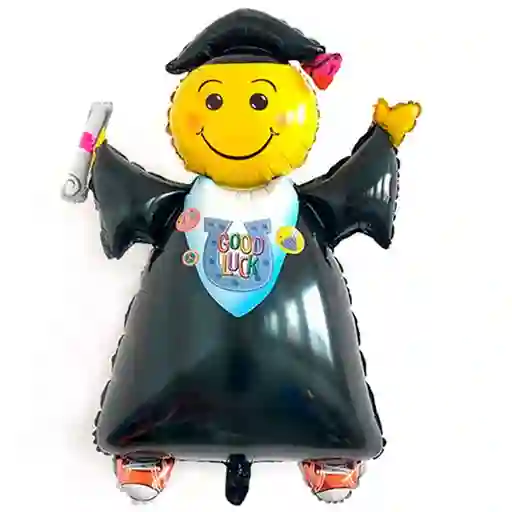 Globo Metalizado Graduación Niño