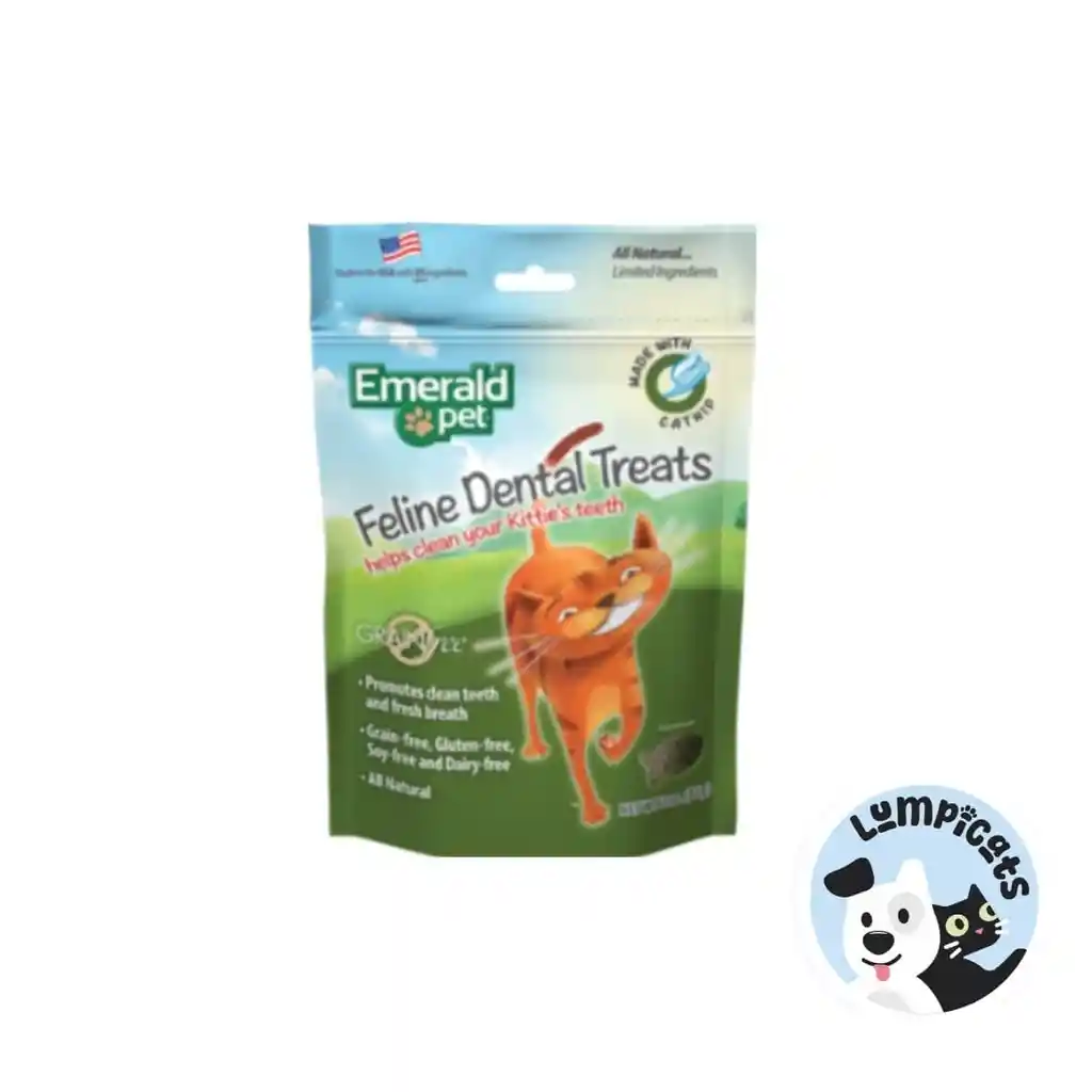 Emerald Pet Cat Snack Dental Catnip