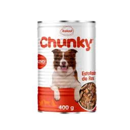 Alimento Húmedo Para Perro Chunky Estofado De Res 400gr