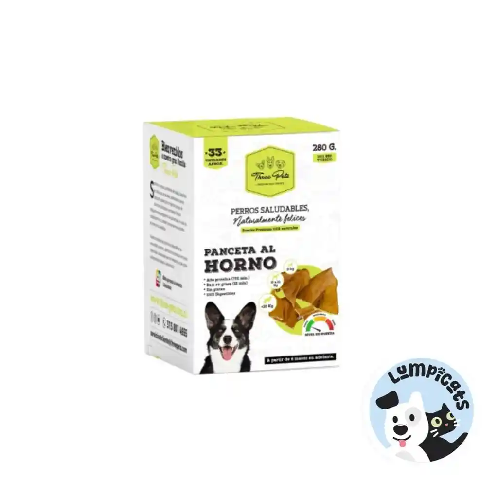 Dog Snack Caja Panceta Al Horno X 500 Gr