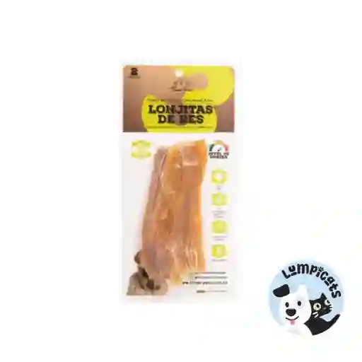 Dog Snack Lonjitas De Res X 2 Unds 100 Gr