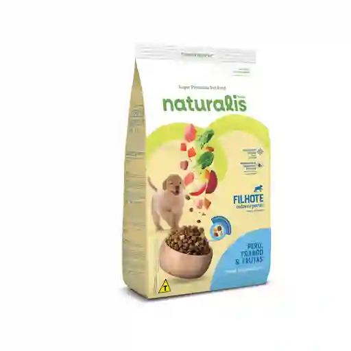 Alimento Para Puppy Naturalis Filhote All Breeds Peru, Frango Y Frutas