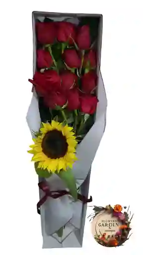 Caja De Flores Para Brillar