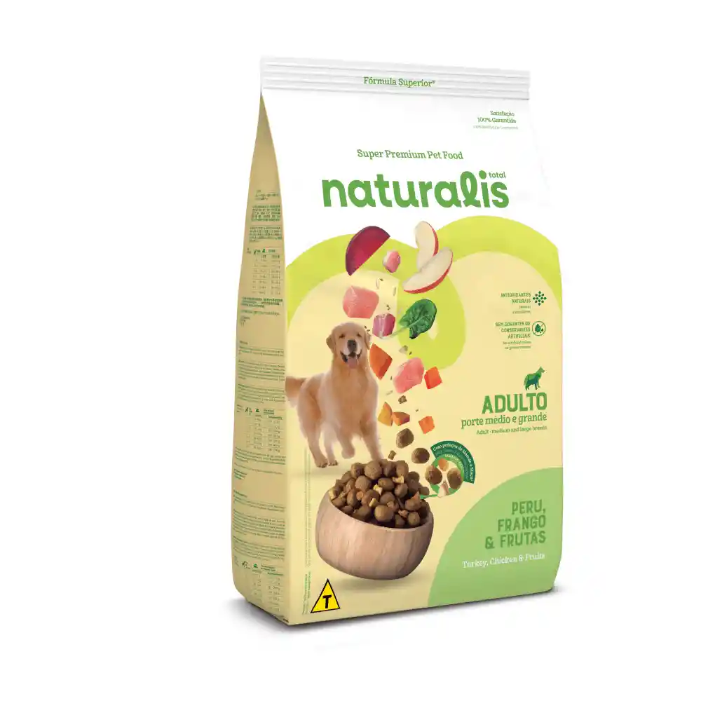 Alimento Para Perro Adulto Naturalis Peru, Frango Y Frutas