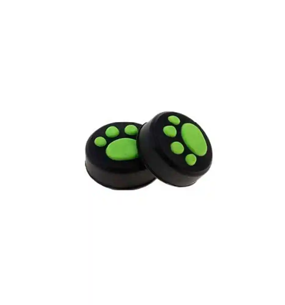 Protector Analogo Grips X 2 Unidades Nintendo Switch, Switch Oled, Switch Lite Huella Verde