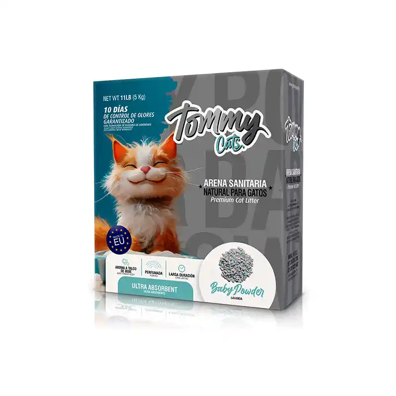 Arena Tommy Cats Baby Powder Caja X 5kg