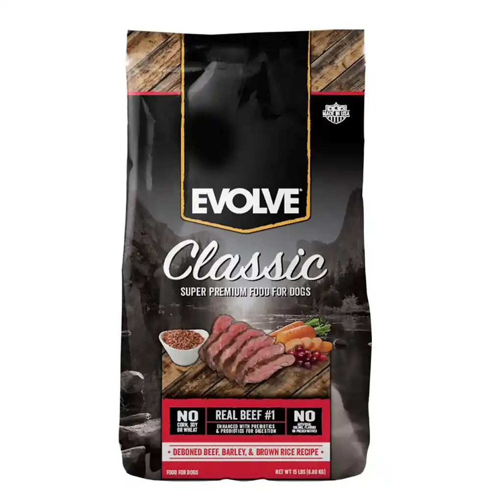 Evolve Dog Classic Beef X 28lb