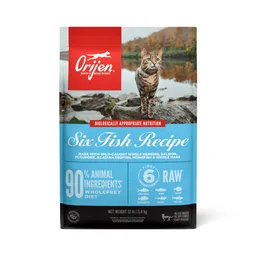 Alimento Seco Para Gato Orijen Six Fish