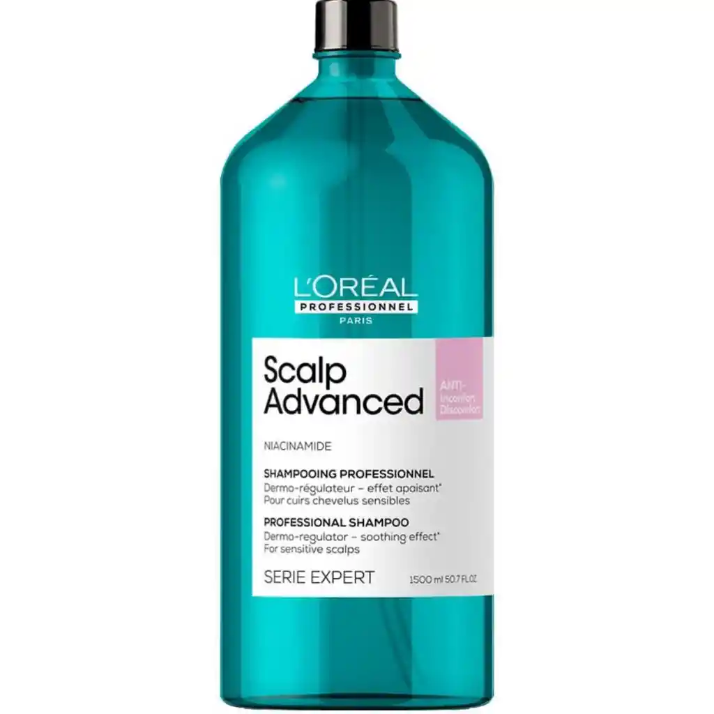 Loreal Shampoo Scalp Sensibilidad 1500ml