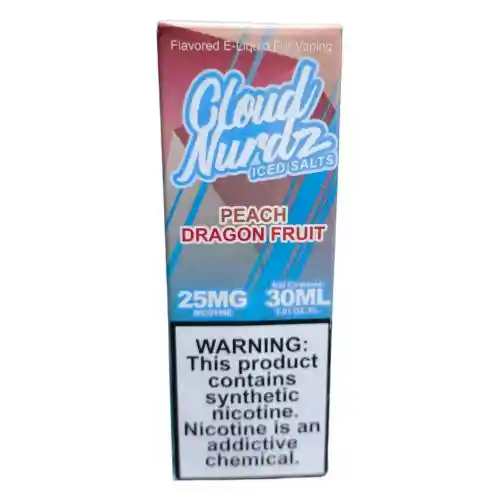 Cloud Nurdz - Peach Dragon Fruit Iced - 30ml - 25mg