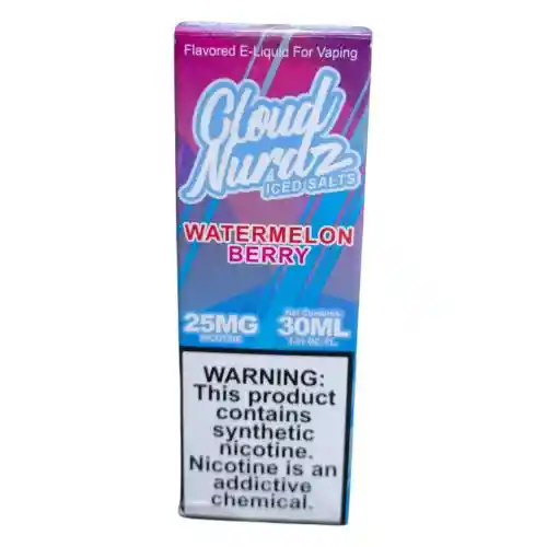 Cloud Nurdz - Watermelon Berry Iced - 30ml - 25mg