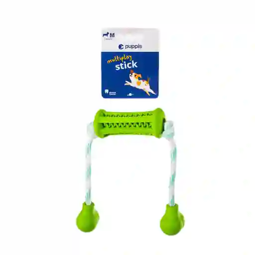 Juguete Para Perro Puppis Dental Stick Verde