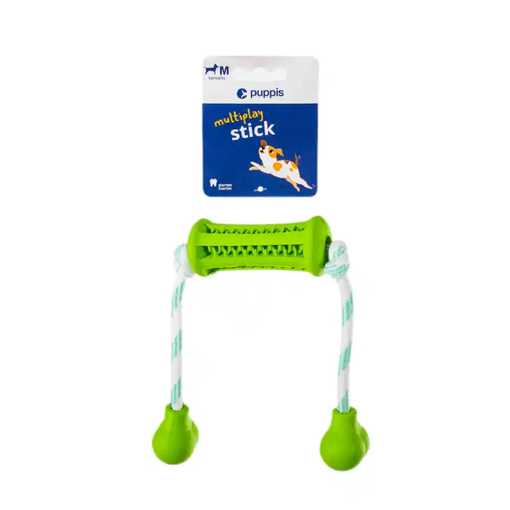 Juguete Para Perro Puppis Dental Stick Verde