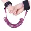 Arnés Correa Manilla Bebe Seguridad Niños Pulsera Rosa