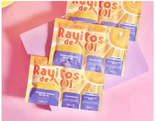 Kit Decolorante De Vellos Rayitos De Sol