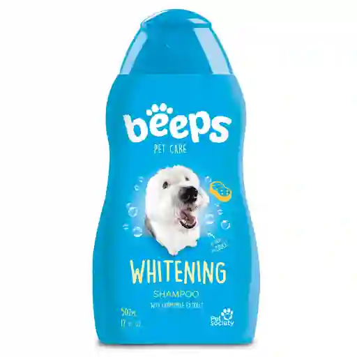 Beeps Shampoo Para Perro Blanco Pet Society 502ml