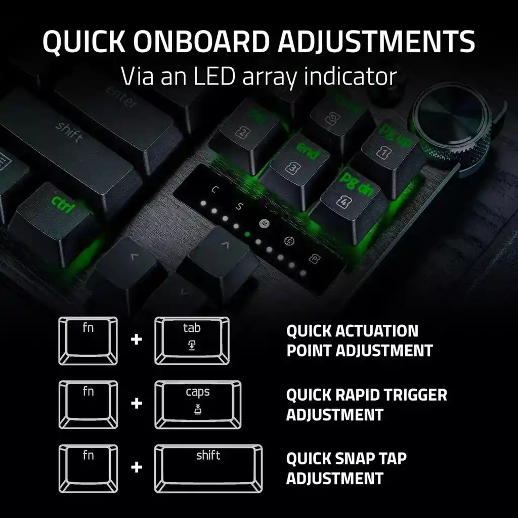 Teclado Mecanico Razer Huntsman V3 Pro Tkl Rgb Programable