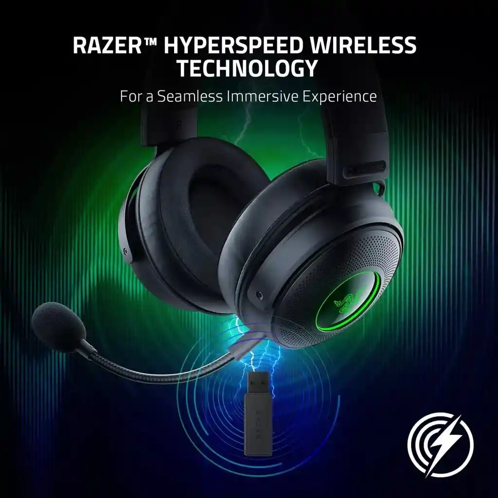 Diadema Gamer Inalambrica Razer Kraken V3pro Multiplataforma