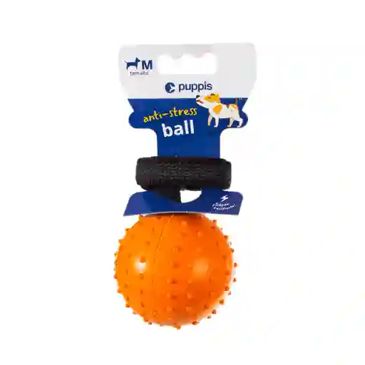 Juguete Para Perro Puppis Anti-stress Ball Naranja