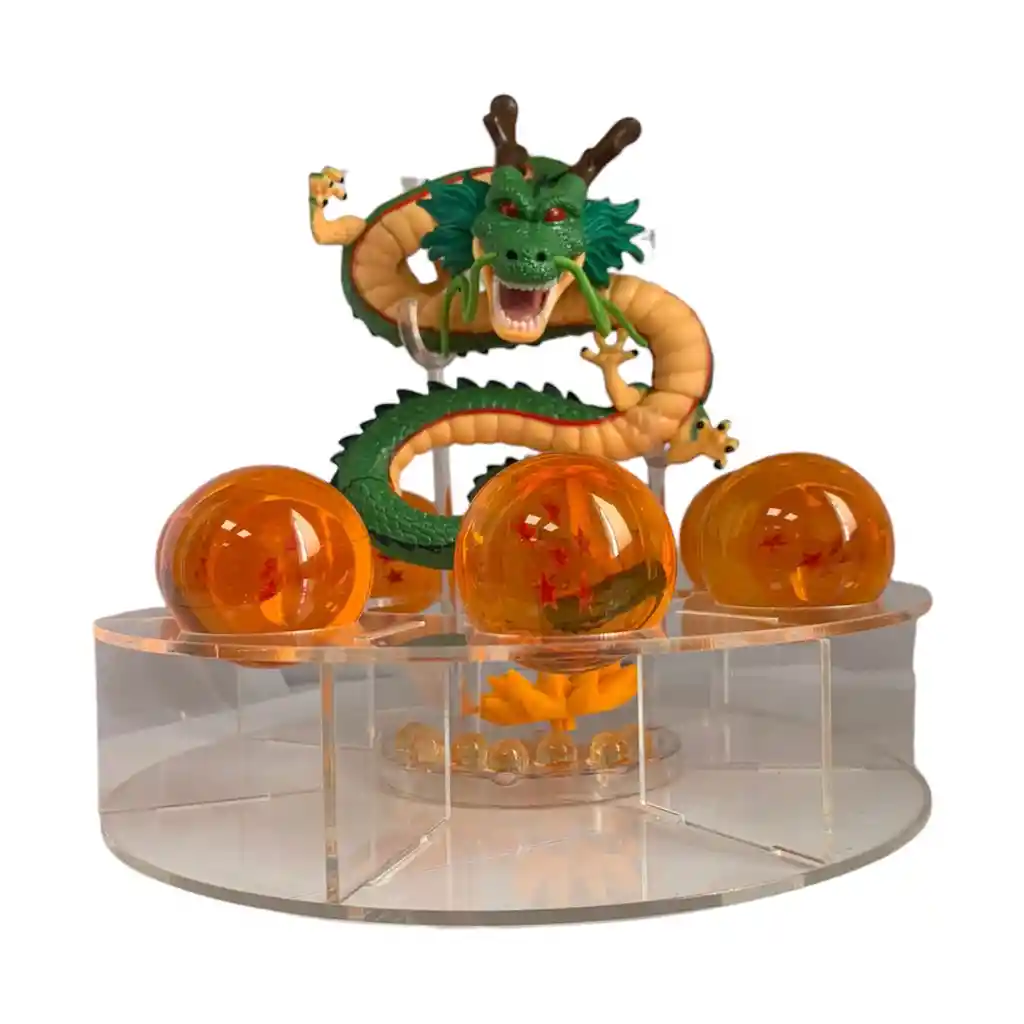 Figura De Shenglong + 7 Esferas + Base Dbz Figura Colección