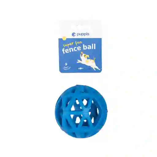 Pelota Para Perro Puppis Fence Ball Azul