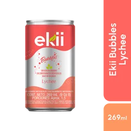 Soda Saborizada Ekii Bubbles Lychee Latax269ml