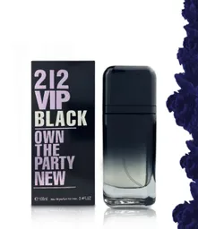 Perfume Fragancia Para Hombre Inspirado En 212 Vip Black Own The Party New 3.4 Oz