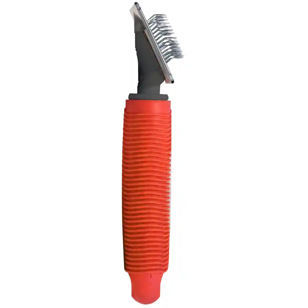 	 Peine Para Mascotas Cleanpets Mediano Rojo