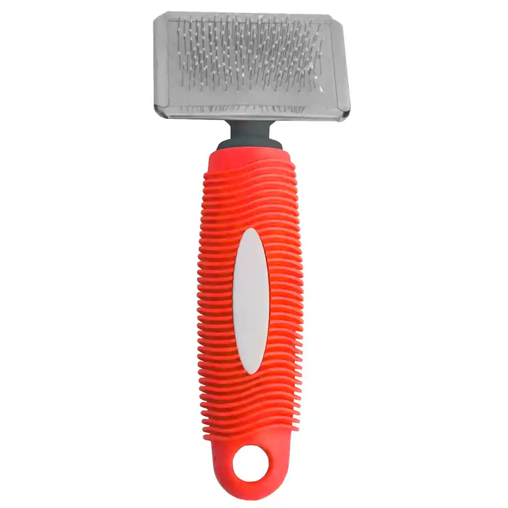 	 Peine Para Mascotas Cleanpets Mediano Rojo
