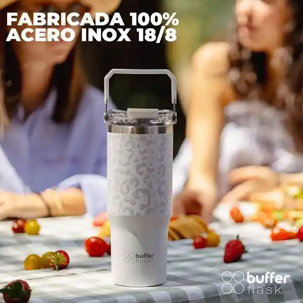 Termo Botella Termica Buffer Acero Inox - Ice Leopard