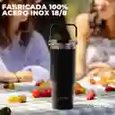 Termo Botella Termica Buffer Acero Inox - Negro