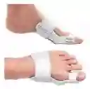 Férula Corrector De Juanete Hallux Valgus Pies Extra Comodo Color Blanco